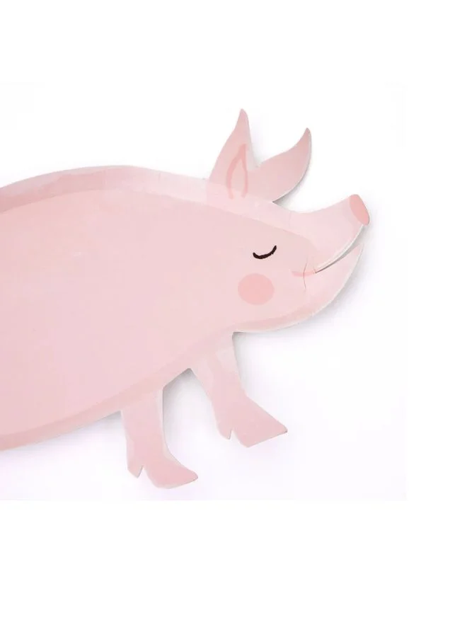 Meri Meri On the Farm Pig Plates