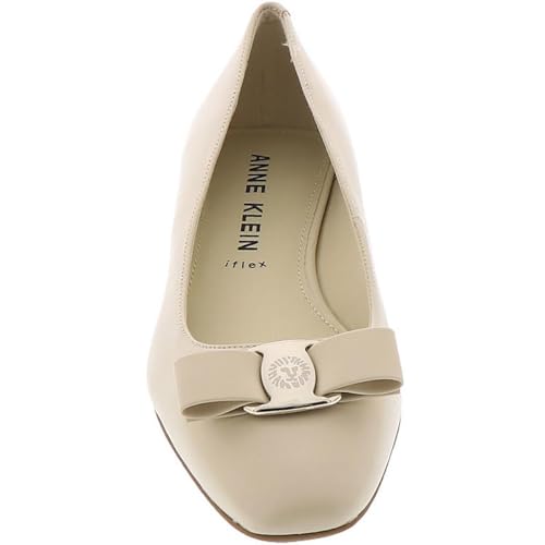 Anne Klein Womens Charleston Pump, Off-White, 9.5 US - Image 4
