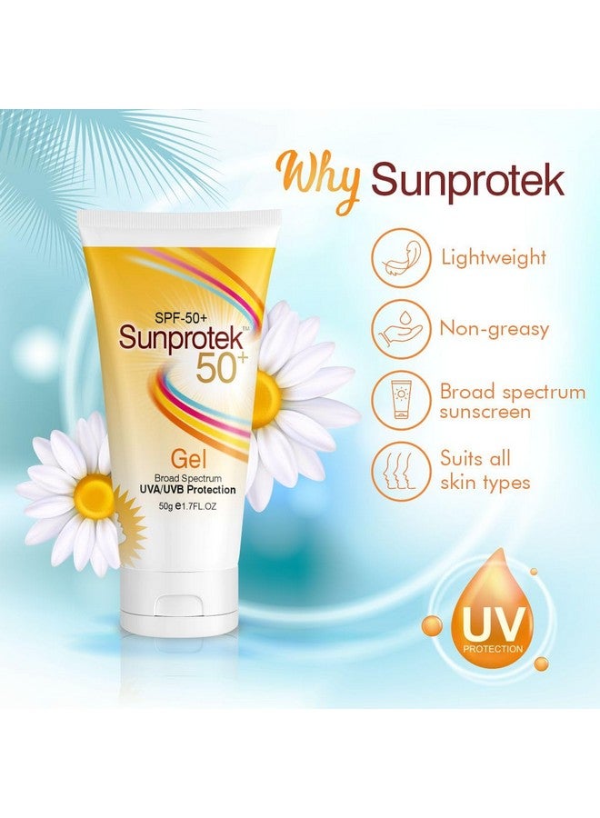 Salve Sunprotek Matte Look Sunscreen SPF50 PA+++ For Oily or Acne prone skin, Paraben & Sulphate free For Women And Men - 50gm (Pack of 4) - Image 3
