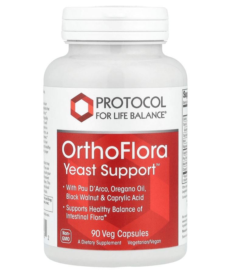 OrthoFlora Yeast Support™ 90 Veg Capsules