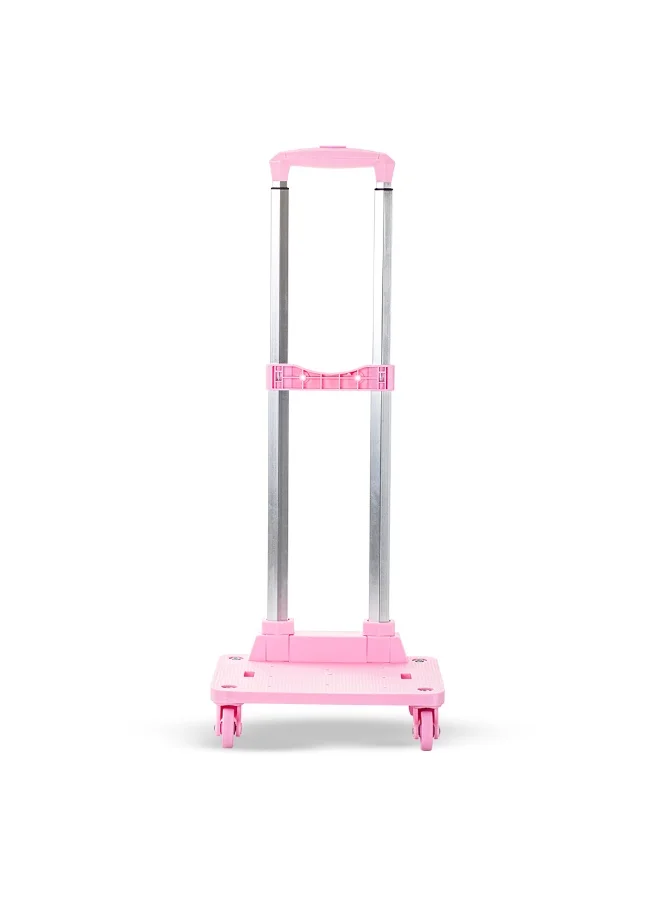 إيزي كيدز Eazy Kids 4-Wheel School Bag Trolley – Pink