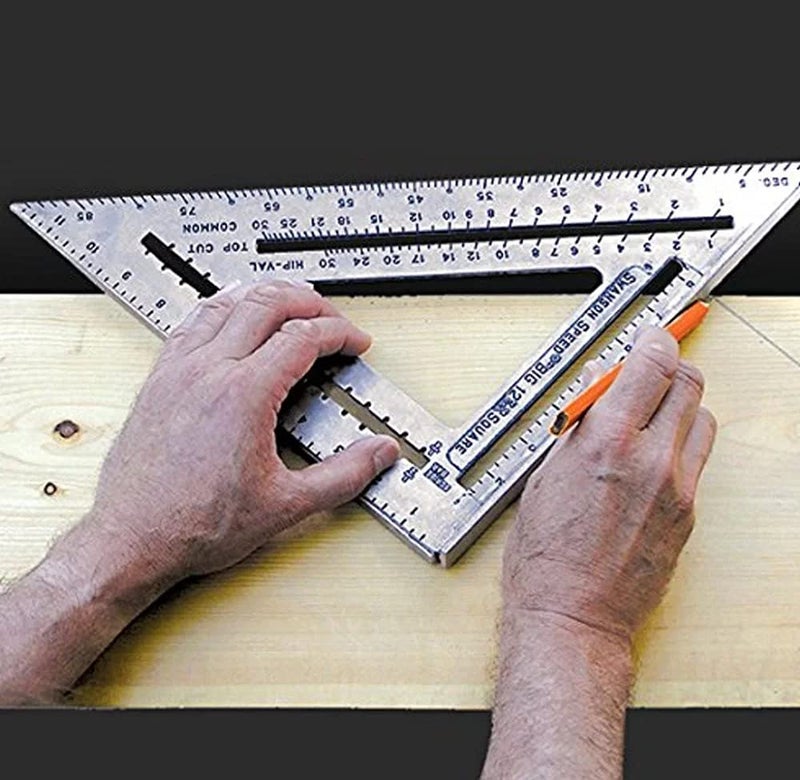 Swanson Tool Co. , Inc Swanson Tool Co S0107 "Big 12" 12-Inch Speed Square Layout Tool with Blue Book - Image 4