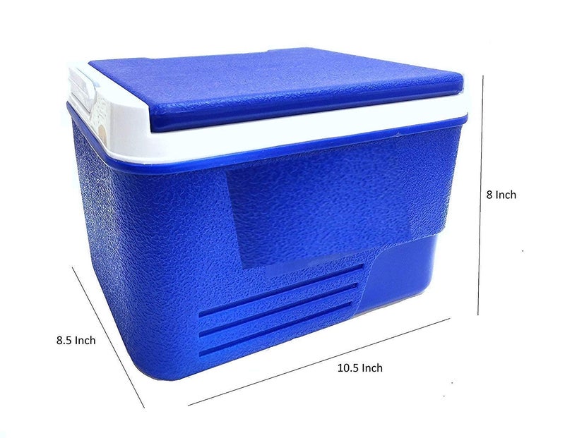 LASALE Chiller Ice Box for Ice Cubes, Small Items and Medical Purpose Storage Box Ice Cooler Box Organizer Ice Box Container for Home, Travel, Party (6 Liter, Red) - Image 3
