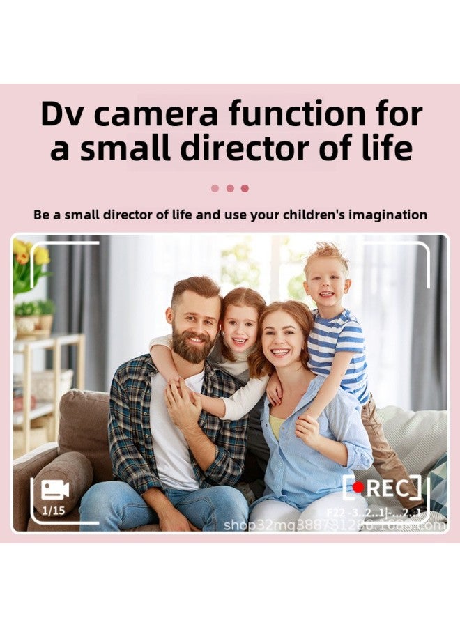 Generic Style Children's Digital Camera, Cute Cartoon Mini Photo Printing Digital HD Printing Camera-Color: 32G Can Print And Send 5 Rolls Of Paper  - Image 5