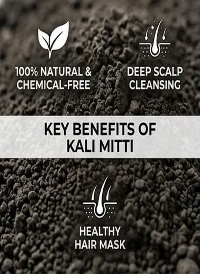 Natural Kali Mitti (Black Soil) Powder | Pure Chemical-Free Black Clay for Hair Care | Deep Cleansing Scalp Care | Natural Hair Mask for Soft & Healthy Hair (2 kg) - Image 5
