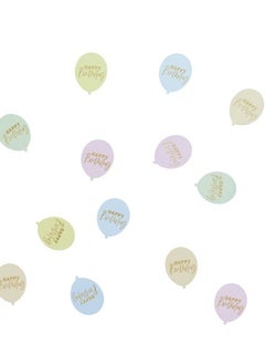 Hootyballoo Pastel 'Happy Birthday' Balloon Table Scatter 10g 