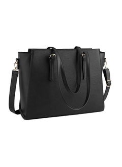Laptop Bag for Women 15.6 Inch Laptop Tote Bag Leather Computer Office Work Bag