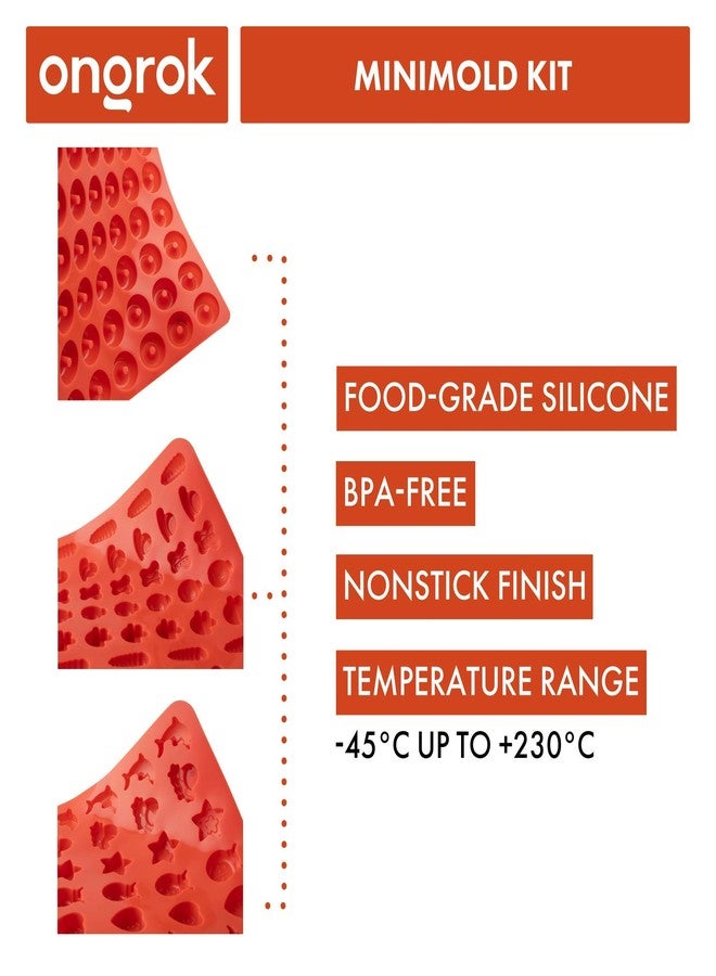 ONGROK BPA-Free Gummy Molds from ONGROK, Easy to Remove with Fun Shapes - Image 5