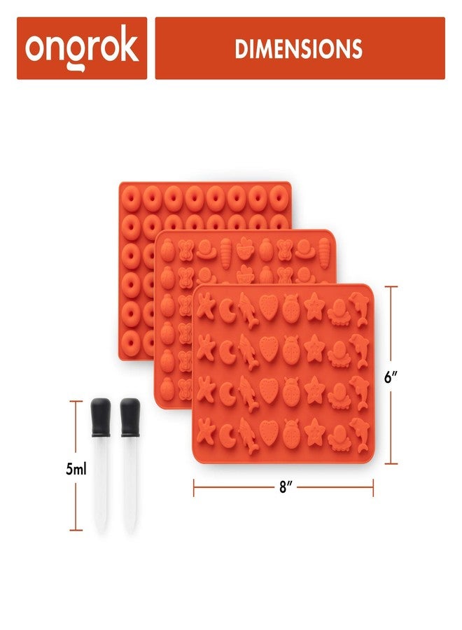 ONGROK BPA-Free Gummy Molds from ONGROK, Easy to Remove with Fun Shapes - Image 2