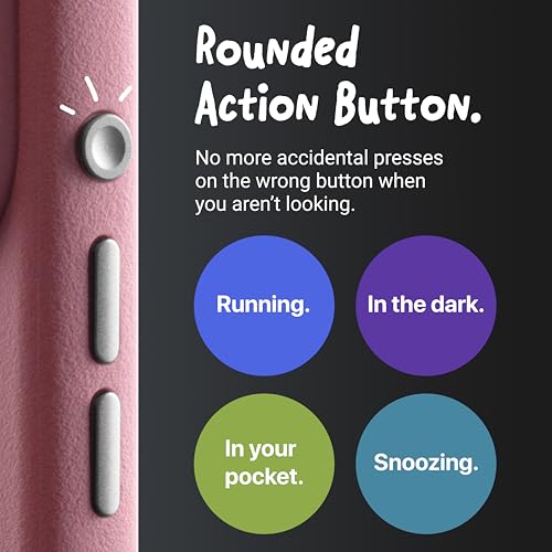 TineeOwl Case for iPhone 17 Pro Max – MagSafe Compatible, Aluminum Buttons, Camera Control & Rounded Action Button, Slim Textured TPU, Minimalist – DuneX Series - Image 2
