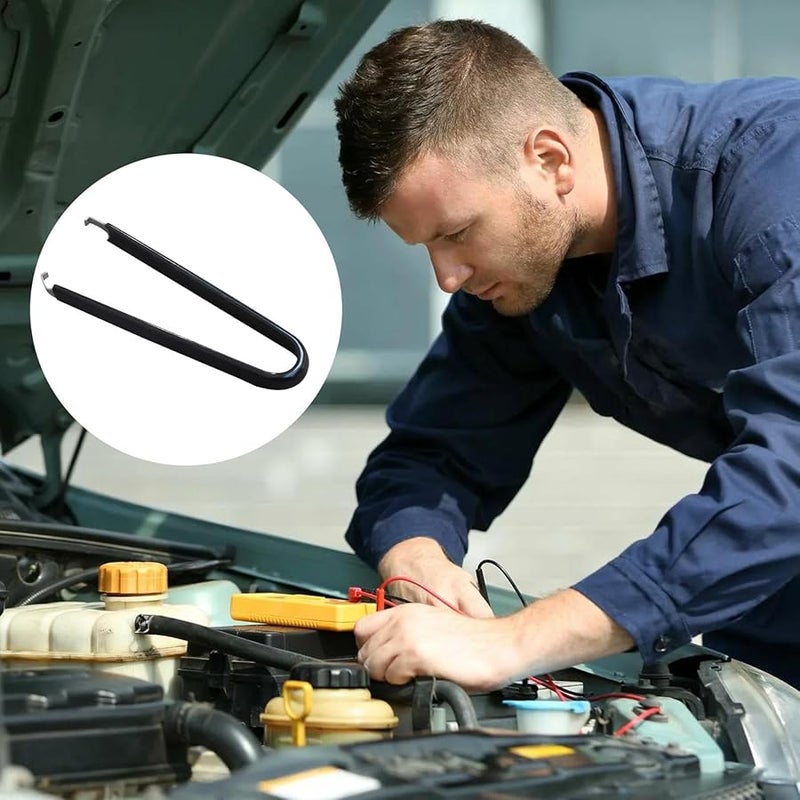 Black U Shape IC Chip Extractor Puller Spring Assisted Antistatic Insulated Tool - Image 3