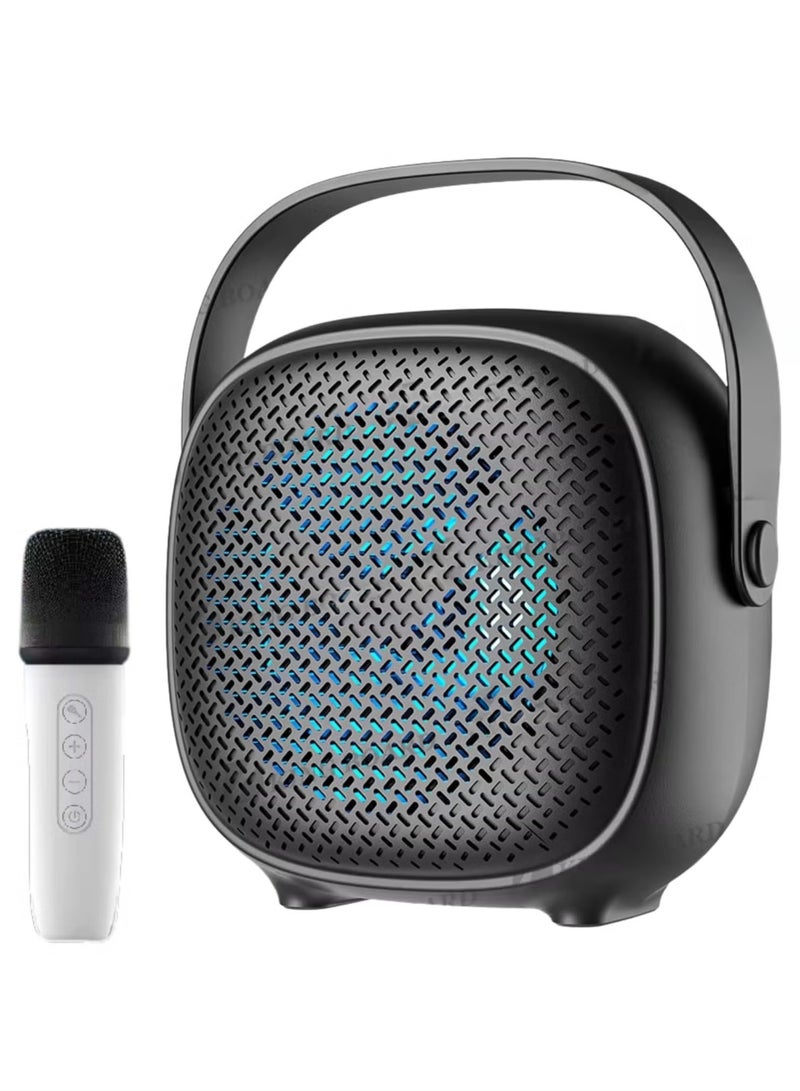 Karaoke Speaker for Kids & Adults, Portable Bluetooth Speaker with Wireless Microphone, Perfect Gift for Kids & Adults - Image 2
