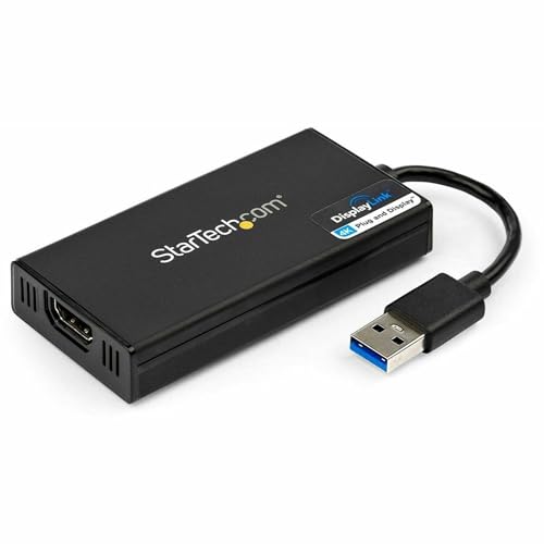 Startech.com StarTech USB 30 to HDMI Adapter 4K 30Hz UHD USB to HDMI Display Adapter External Adapter for Mac Windows TAA - Image 1