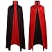 SZCXTOP 59Halloween Vampire Cloak Capes RobesUnisex Adult or Kids Reversible StandUp Collar Witch Capes for Party Cosplay Costumes - Image 3