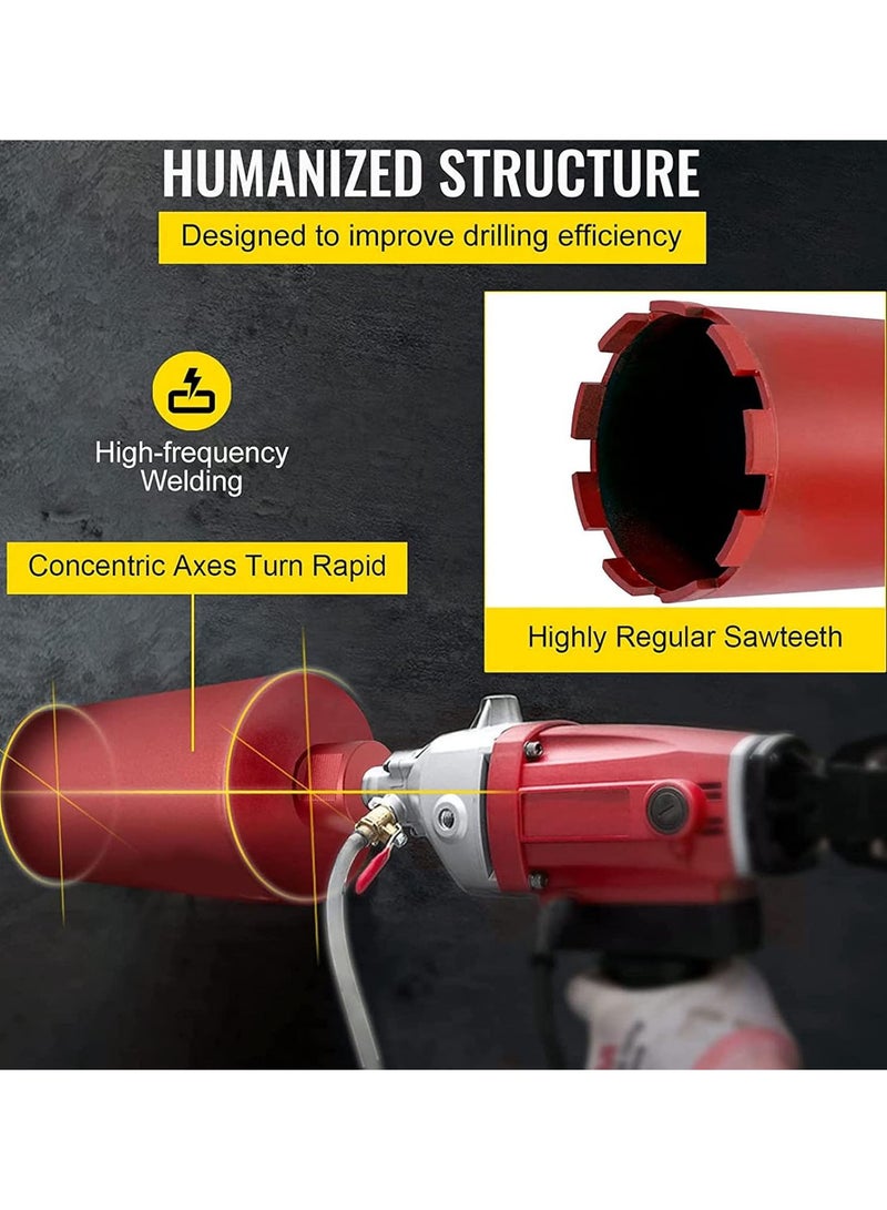 Diamond Core Drill Wet Drill Core Bits Thread Core Bit Diamond Wet Coring Bit for Concrete Brick