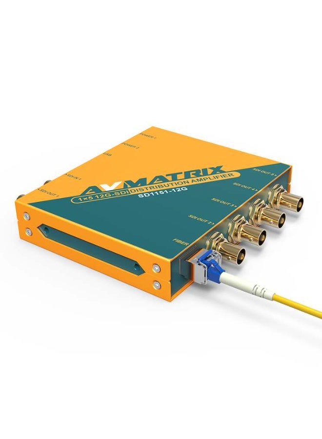 AVMATRIX SD1151-12G 1x5 12G-SDI Distribution Amplifier - Image 3
