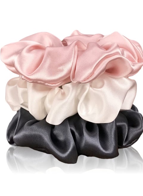 3pack  Hair Scrunchies for Hair Sleep Elastic Hair Accessories Ponytail Holders