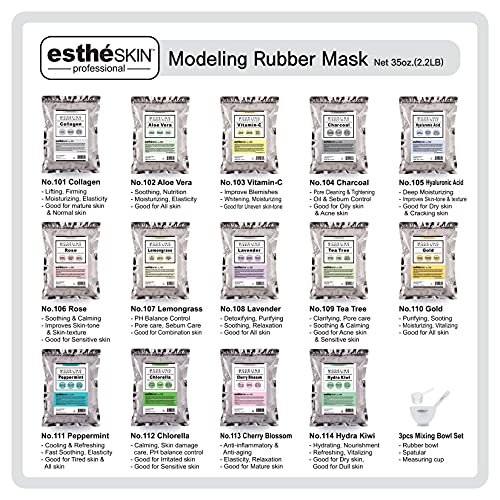 estheSKIN No.112 Chlorella Modeling Mask Powder for Professional Facial Treatment, 35 Oz. (1 pack) - Image 4