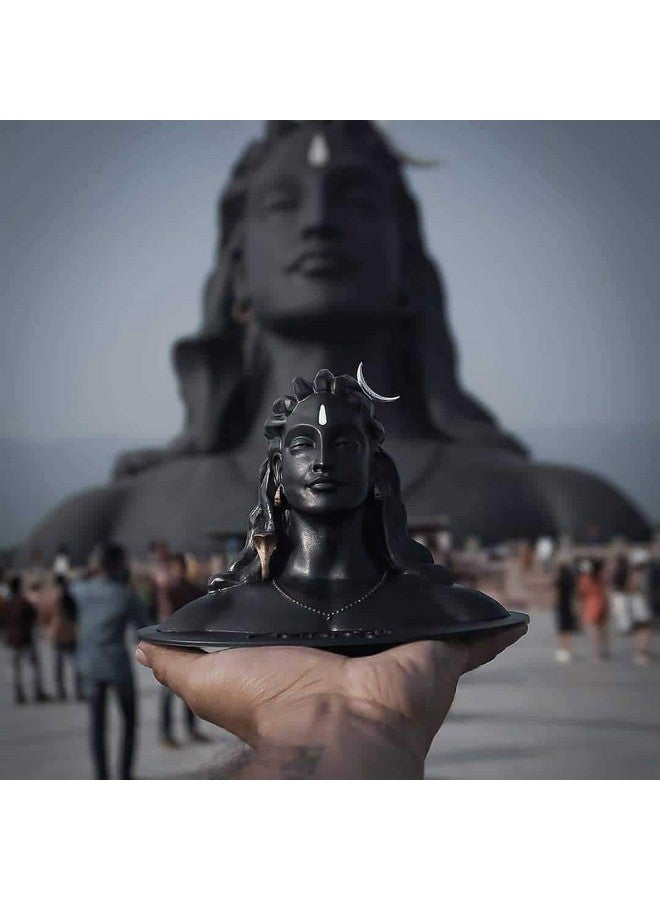 MY CREATIVE HUT My Creative Hut Height Adiyogi Statue for Car Accessories for Dash Board, Pooja & Gift, Quality Decor Items for Home & Office, Made in India (Size, 3.7 Inches)  - Image 5