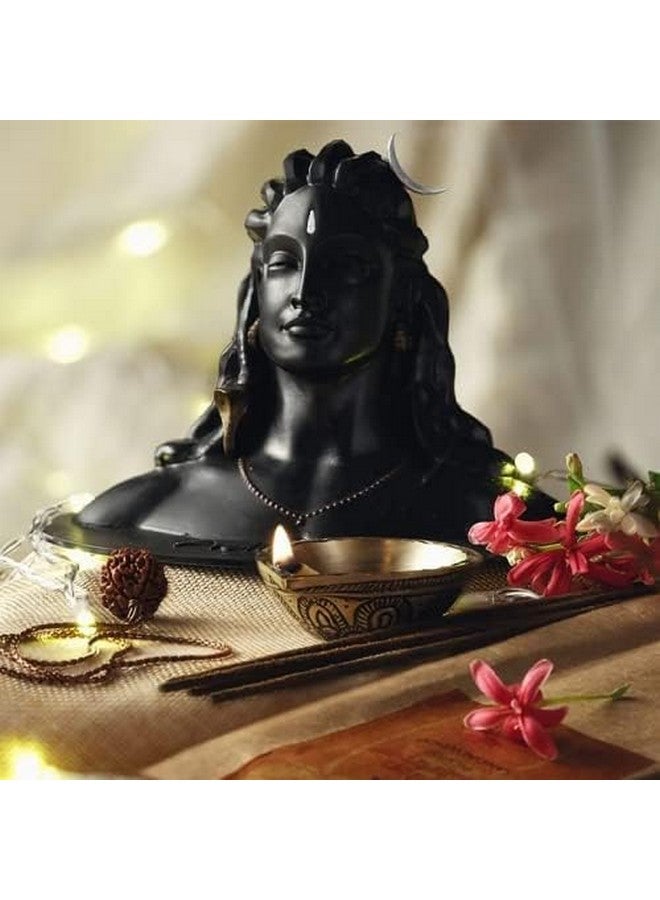 MY CREATIVE HUT My Creative Hut Height Adiyogi Statue for Car Accessories for Dash Board, Pooja & Gift, Quality Decor Items for Home & Office, Made in India (Size, 3.7 Inches)  - Image 2