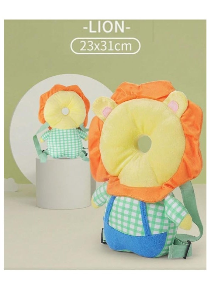 Generic Baby Head and Back Protection Safety Pillow, Multi Shape (Lion)  - Image 2
