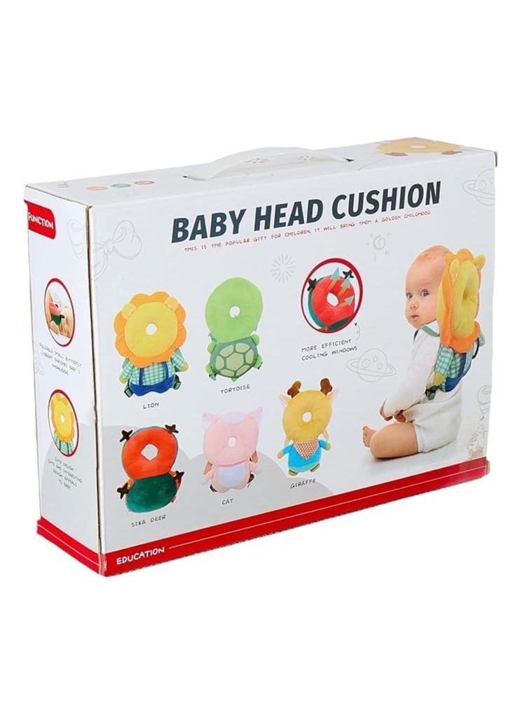 Generic Baby Head and Back Protection Safety Pillow, Multi Shape (Lion)  - Image 4