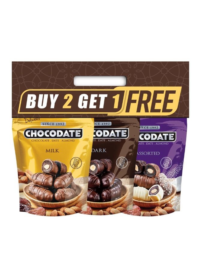 Chocodate كيس مختلط من الشوكولاتة الداكنة الحليب الحقيقي الحصرية - Image 1