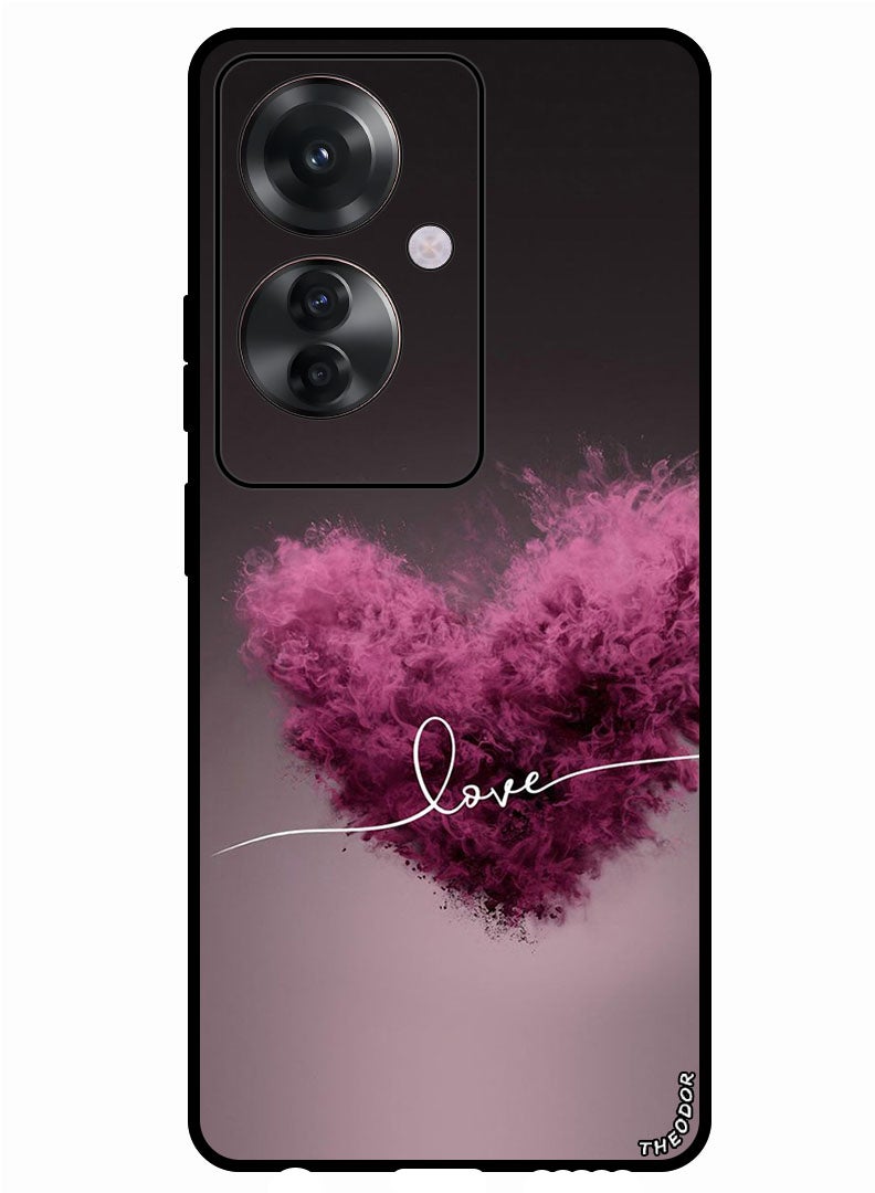 Theodor Protective Case Anti Scratch Shock Proof Bumper Cover For Oppo Reno 11F Love - Image 1