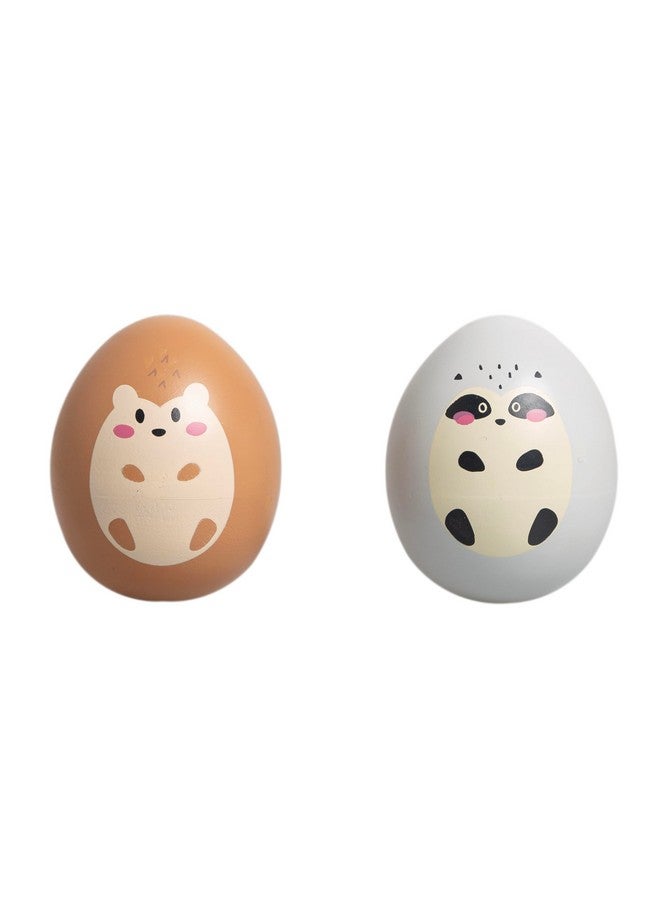 Pearhead Wooden Wobble Toy Set - Baby Tummy Time Montessori Toys, for Babies 6+ Months, Wobblers for Learning & Development - Image 1