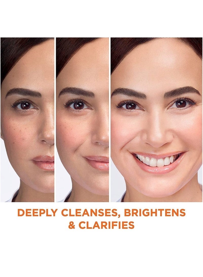 Garnier SkinActive, Fast Bright Vitamin C Purifying Gel Wash Cleanser with Lemon Extract - 400 ml - Image 4