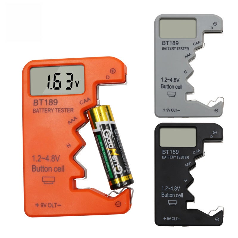 Battery Tester: LCD Display, Accurate Capacity & Voltage Measurement - Portable & Durable Battery Tester for Car, Portable Devices & General Use - Image 2