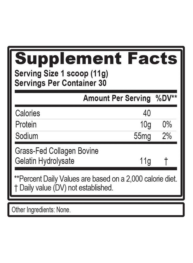 Evlution Nutrition Collagen Peptides Powder, Premium Hydrolyzed Collagen to Support Healthy Skin, Hair, Bones, Joints, Nails & More (30 Servings) - Image 2