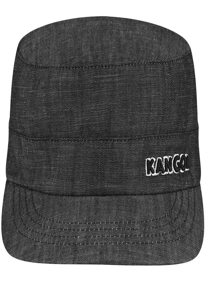 Kangol Denim Flexfit Army Cap - Black/L/XL Black, Large-X-Large - Image 4