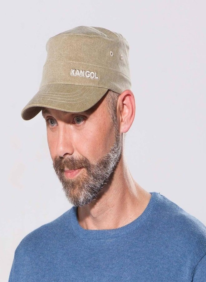 Kangol Denim Flexfit Army Cap - Black/L/XL Black, Large-X-Large - Image 2