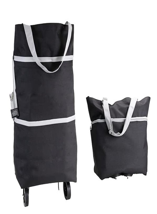 Spark Innovators Ready Tote - Expandable Tote Bag w/Wheels - As Seen on TV - Reusable Trolley Bag - Great for Grocery, Shopping, Travel, Expanding Wheeled Tote Bag for Groceries - Image 1