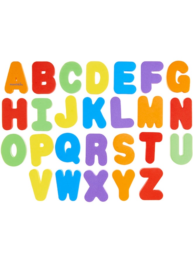 Munchkin Learn™ Bath Letters & Numbers 36pcs 18M+ Foam Bath Toys for Alphabet Counting & Learning Play - Image 3