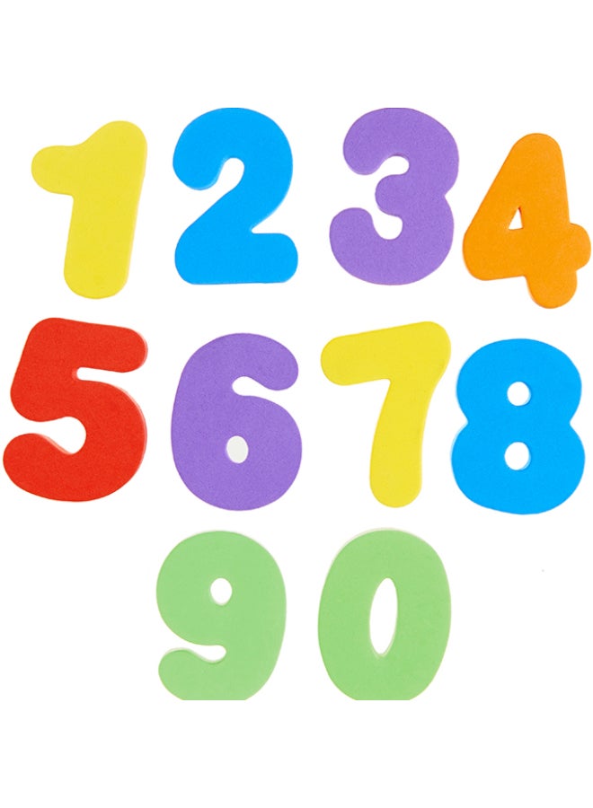Munchkin Learn™ Bath Letters & Numbers 36pcs 18M+ Foam Bath Toys for Alphabet Counting & Learning Play - Image 2