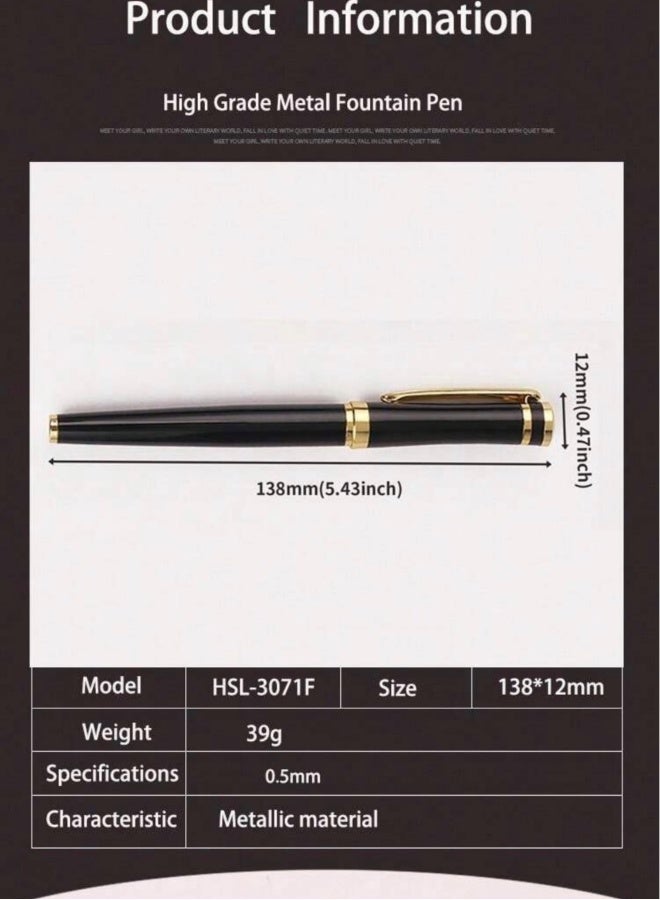 Elegant u0026 High Quality Fountain Pen For Men - Image 3