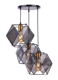 NAGAFA SHOP Ariana 3 lamp black modern ceiling lamp  - Image 1