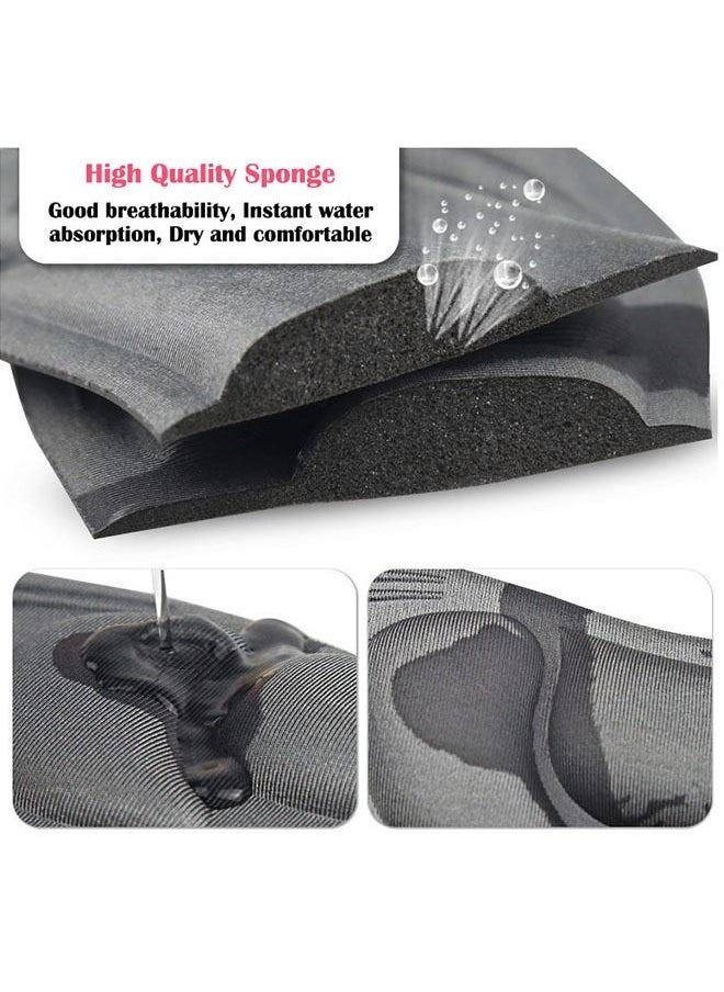 ZCM-HAPPY - 4 Pair Memory Foam Cushion Running Shoe Insoles - Image 1