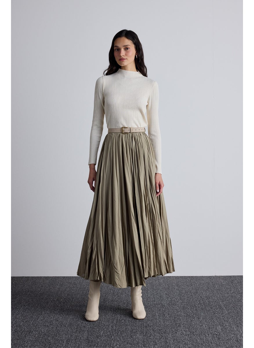 Manuka Pleated Maxi Skirt Cagla  - Image 1