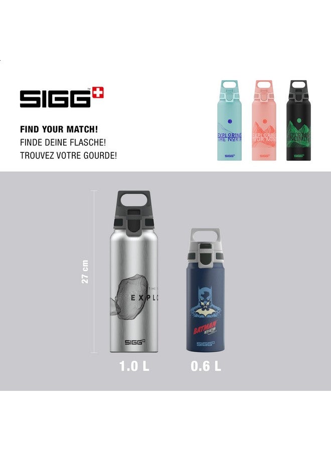 Sigg Aluminum Water Bottle Wmb Pathfinder Aluminium Climate Neutral Certified Leakproof Lightweight Bpa Free Black 34 Oz - Image 5