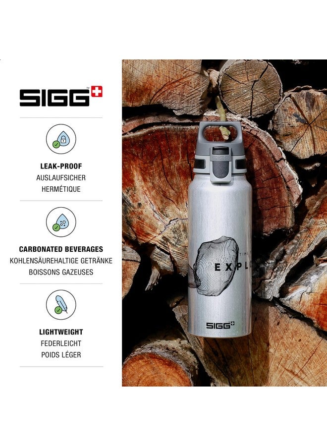 Sigg Aluminum Water Bottle Wmb Pathfinder Aluminium Climate Neutral Certified Leakproof Lightweight Bpa Free Black 34 Oz - Image 3