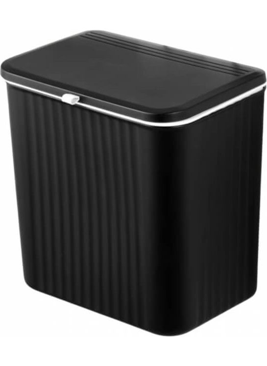 Piev Kitchen Countertop Cupboard Hanging Lid 15 Lt Trash Can  - Image 5