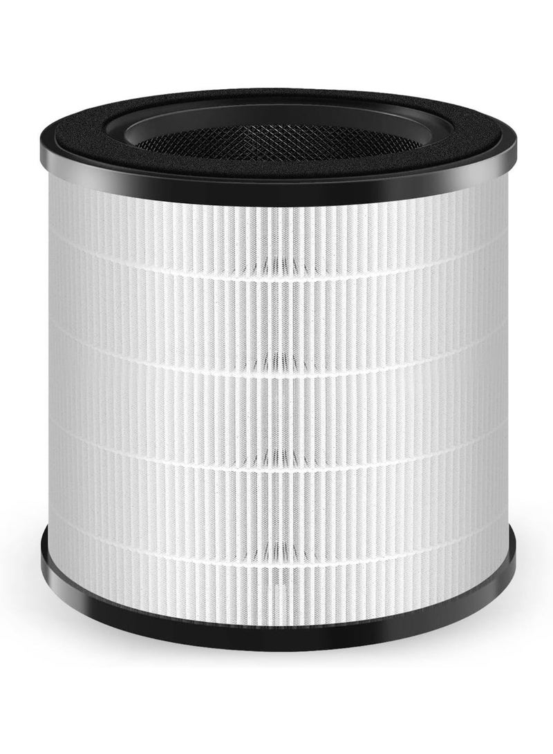 Neox فلتر بديل لجهاز تنقية الهواء FY0194/30 متوافق مع سلسلة Philips 800/800i - فلتر بديل Nanoprotect HEPA، عمر افتراضي يصل إلى 12 شهرًا، مناسب لفلتر Philips AC0817 AC0819 & AC0820 FY0194/30 أبيض/أسود، فلتر H13 HEPA والكربون النشط، يزيل الغبار ووبر الحيوانات الأليفة وحبوب اللقاح والروائح - Image 1