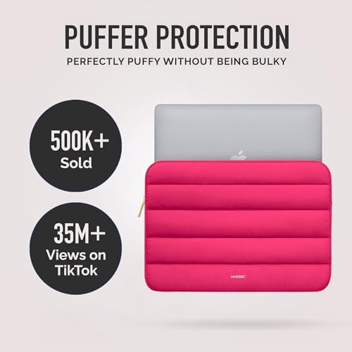 Vandel The Original Puffy Laptop Sleeve Case, 13-14 inch Laptop Sleeve Bag, Laptop Case 13.3 Inch, Compatible with MacBook Air 13/14, iPad 12.9, HP Dell ASUS, Computer Bag Cover - Image 2