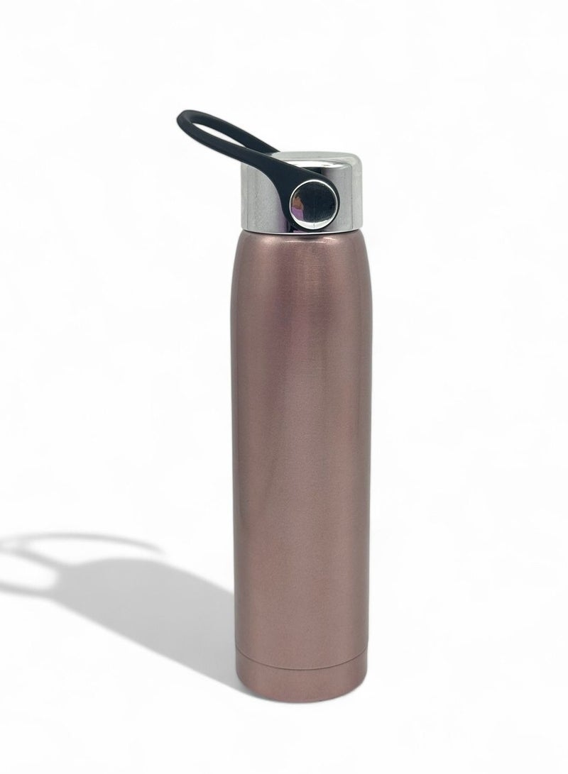 كيوشوب ترمس 350 مل مع مقبض متين – مثالي للاستخدام اليومي والتخزين الطويل للمشروبات الساخنة والباردة - Image 1