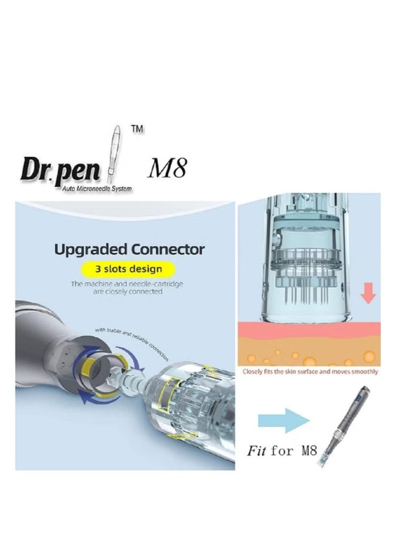 Dr.pen - Dr.pen M8 11 Needle Cartridge M8 Microneedle Accessories 10 pieces - Image 1