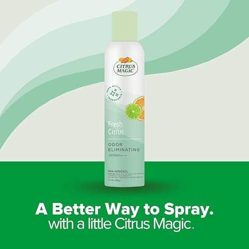 Citrus Magic Freshener Odor Eliminating Air Freshener Spray, 3 Ounce (Pack of 3), Fresh Citrus, 3 Count - Image 3