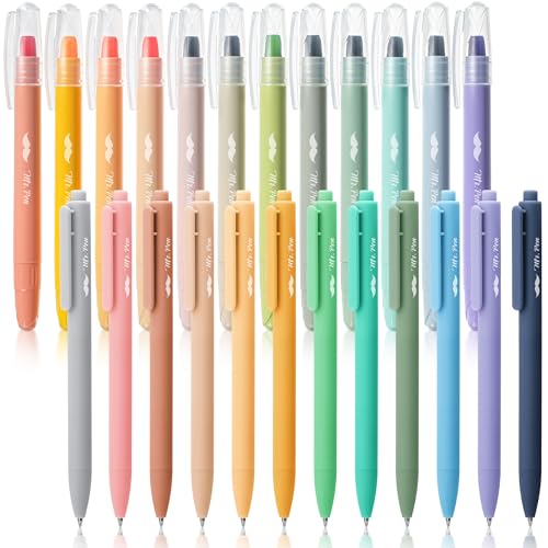 Mr. Pen Mr Pen Bible Highlighters and Gel Pens 24 Pack Gel Highlighters No Bleed Colored Ink Gel Pens Fast Dry and No Smear for Bible Journaling Planner School Supplies - Image 1